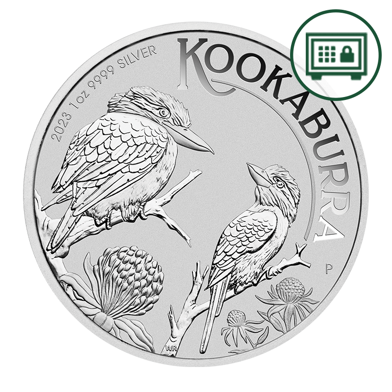 Image for 1 oz. Australian Silver Kookaburra (2023) - Secure Storage from TD Precious Metals